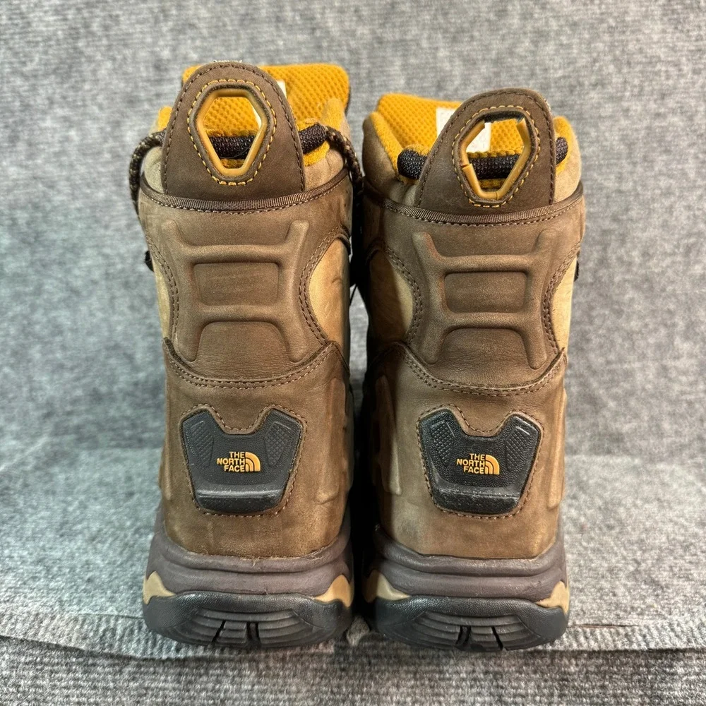 The North Face Chilkat II Waterproof Insulated Winter Boots Brown Mens 9